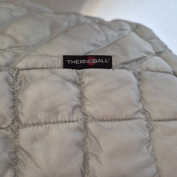 The North Face Thermoball Trekker Puffer Jacket Zip-Up Lightweight Grey - Picture 9 of 16